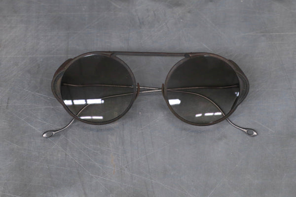 Rigards x boris bidjan saberi joint RG1011BBS β titanium alloy sunglasses RG-RG1011BBS-GTKSHP bronze frame light gray lenses